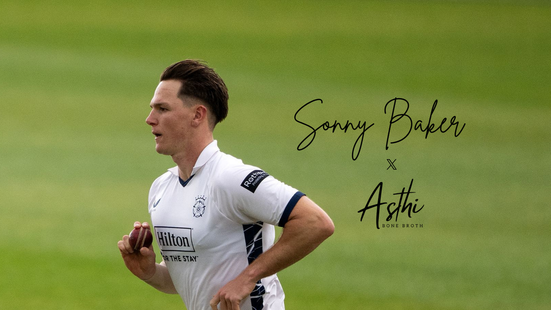 Sonny Baker, England cricket player & bone broth ambassador