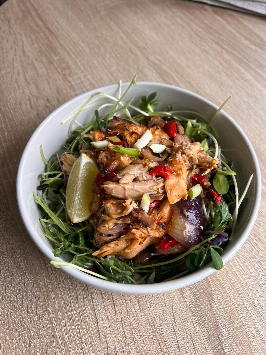 Pulled BBQ chicken