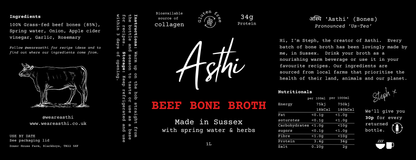 Beef Bone Broth - 1L